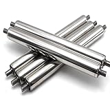 Robuster 60-mm-Förderrollen-Ersatz – robuste Stahlrollen für Materialhandhabung, Holzsäge, Unterstützung, Kajak-Rampen und Zaunlösungen