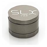 SLX Grinder Aluminium Luft- und Raumfahrt, hohe Präzision, Antihaftbeschichtung, 50 mm, Champagner Gold v2.5
