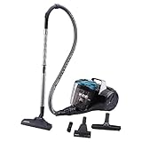 Hoover Staubsauger Tierhaare Breeze PET mit Tier-Düse I Tierhaar-Staubsauger ohne Beutel für Hundehaare & Katzenhaare I Mit größenverstellbarem Stab, EPA-Filter, 5m Kabel mit Auto-Aufwicklung & Griff