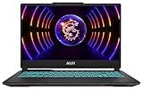 MSI Cyborg 15 Gaming Laptop, 15,6' Full HD 144Hz, Intel Core i5-13420H, NVIDIA GeForce RTX 4050, 16GB DDR5, 512GB SSD, Windows 11 Home, QWERTZ Tastatur, A13VE-863, Schwarz/transparent