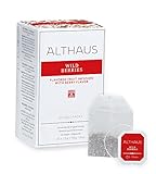 Althaus Tee WILD BERRIES ⋅ Früchtetee mit Beerengeschmack im klassischen Teeaufgussbeutel ⋅ DELI PACK