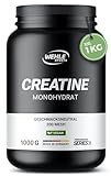 Creatin Monohydrat 1kg Pulver reines Kreatin mikronisierter Qualität Mesh 200 - optimal hochdosiert 100% vegan - Wehle Sports (1000g)