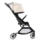 Hamilton by Yoop S2 Leichtgewicht Buggy - MagicFold™ Technology - Bis zu 22 kg - Kinderwagen mit Tragegurt und Getränkehalter - Verstellbar und zusammenklappbar - Faltbarer Buggy Baby - Khaki