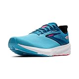Brooks Herren Launch 10 Sneaker, Crystal Seas Blue Jay Black, 44 EU