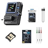 Elektronischer Komponententester – Digitales Multimeter Transistortester | Messgerät | 1,44 Zoll Farbdisplay, 0,01-32V Bereich, USB Typ-C Laden, 300mAh Akku, NPN MOSFET Diode Kondensator