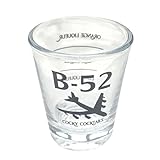 B-52 Cocktail-Schnapsgläser, 4 Stück, Design von Cocky Cocktails, einzeln verpackt, perfekt für Mixologen und Cocktail-Enthusiasten