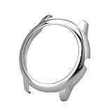 Lurrose 1 Stück Schutzhülle für Uhr Beschützer schützend wasserdicht Fall Uhrengehäuseabdeckung Uhrenrahmen Uhrenschutzhülle Schutzhülle ansehen Zubehör für Uhrengehäuse STK Silver
