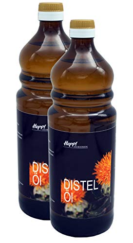 Distelöl -Hoher Anteil an ungesättigten Fettsäuren- 2 Liter