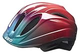 Fahrradhelm - KED - Meggy Trend - Gradient red - 46-51 cm - inkl. RennMaxe Klackband - Kinder Jugendliche - MTB BMX City Cross