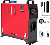 EVGTTI Dieselheizung All-in-One, 8KW 12V Standheizung, Diesel-Luft-Auto-Parkheizung mit verbessertem LCD-Schalterdisplay und Fernbedienung, schnelles Aufheizen, für Wohnmobil, Garage, LKW, Boot