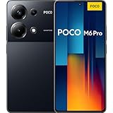 Poco M6 Pro Smartphone, 12+512GB Handy ohne Vertrag, 120Hz 6,67' AMOLED DotDisplay, 64MP OIS Dreifach-Kamera, 5000mAh, 67W Turbo-Charge, Dual-SIM, Schwarz (DE Version + 2 Jahre Garantie)