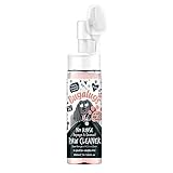 Bugalugs Hundepfotenreiniger No Rinse Foam Cat & Dog Shampoo mit Silikonbürstenkopf Wasserlose Pflegeprodukte Reisefreundlicher Pfotenreiniger für Hunde besiegen schlammige Pfoten unterwegs (Papaya