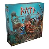 Fate: Verteidiger von Grimheim, ELZNIR GAMES,kooperatives Fantasy-Brettspiel, Tower-Defense Strategie, für 1-4 Spieler, ab 14 Jahren, episches Abenteuer, Helden & Magie, taktisches Spiel, FryxGames