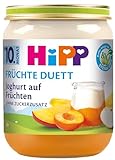 HiPP Bio Früchte-Duett Joghurt auf Früchten, 6er Pack (6 x 160g)