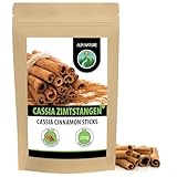 Zimtstangen 250g von Alpi Nature, Zimtstangen ganz 60mm, Ca. 76 Stangen pro Beutel, Cassia Zimt