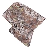 WHAMVOX Winterliche Fleece Haube Für Outdoor Aktivitäten Winddichte Gesichtsmaske Mit Nackenschutz Für Radfahren Skifahren Und Andere Sportarten Unisex Camouflage Design