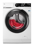 AEG Waschmaschine Serie 7000, ProSteam - Dampffunktion, 9 kg, Energiesparend, Mengenautomatik, Nachlegefunktion, ProSteam Auffrischfunktion, 1400 U/min, LR7AMZ491FL