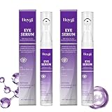 2 Stück Augenserum,Retinol Eye Cream,Koffein Augenserum,Milde Formel,Nicht Reizend,Verblasst Feine Linien und Augenringe,für Alle Hauttypen Geeignet