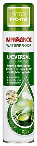 Imprägnol Waterproof Universal 100% PFC-frei: Imprägnier-Spray geeignet für Textilien, Leder und Hightechgewebe, 400 ml, 1er Pack