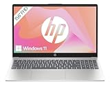 HP Laptop | 15,6' FHD Display | Intel Core i7-1355U | 16 GB DDR4 RAM | 512 GB SSD | Intel Iris Xe | Windows 11 Home | QWERTZ Tastatur | Natural Silver