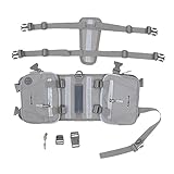 Yardwe 1Stück Tragbarer Hundegurt Rucksack Für Große Und Mittlere Haustier Rucksack Für Outdoor Aktivitäten Mit Haupttaschen Und Nebentaschen Für Reisen Und Wanderungen