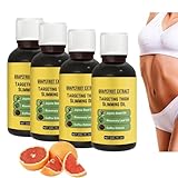 Straffendes Oberschenkelformungs, straffende Körperlotion für Bauch, Gesäß und Beine, schlankmachendes und straffendes Feuchtigkeitsöl, Anti-Cellulite-Creme für glattere, straffere Haut (4pcs)