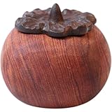 Vobumix Holz-aromatherapie-diffusor Für Ätherische Öle, Kaki-Form, Holzdiffusor, Auto-diffusor Für Ätherische Öle, Aromatherapie Für Zuhause, Büros