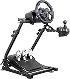 Dishot Racing Wheel Stand (aktualisierte Version) Lenkradständer für Logitech G25 G27 G29 G920 PS4 Xbox Fanatech T3PA TGT T300RS T300GT T500RS TGT T150 TS-PC CSL CSR CSW G25 Gaming Cockpit