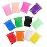 HANABASS 12 Packungen DIY-ton-kit Hey Modellieren Farbig Kunsthandwerk Jedenfalls Bausätze Herstellung Formbar Kunsthandwerk Ton Modelliermasse-kit Ton-kit Plastik Colorful