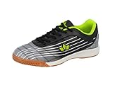 Lico Rockfield Herren Hallenturnschuh, Schwarz/ Grau/ Lemon, 40 EU