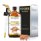 EUQEE Sandelholz Ätherisches Öl 118ml, 100% Reine Ätherische Öle Naturrein, Ätherische Öle für Diffuser, Perfekt für Entspannung, Massage, Bad