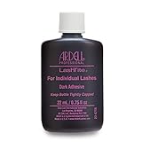 ARDELL LashTite Wimpernkleber schwarz - dunkler permanenter Wimpernkleber für Einzelwimpern, dauerhafte Haftbarkeit, zur Wimpernverlängerung mit Extensions, Adhesive for Individuals Fake Lashes, 22ml