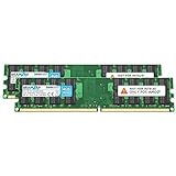 BRAINZAP 8GB DDR2 RAM DIMM PC2-6400U 2Rx16 800 MHz 1.8V CL6 AMD PC Arbeitsspeicher (2X 4GB)