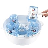 Baby Bottle Microwave Sterilizer, Mikrowellen Sterilisator Flaschen Mikrowellen Dampfsterilisator Vaporisator Für Babyflaschen, Schnuller Und Zubehör, Dampf Sterilisator