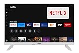 Telefunken Fernseher 32 Zoll Smart TV powered by TiVo (Full HD, HDR, Triple-Tuner, 6 Monate HD+ inkl.) XF32TO750S-W
