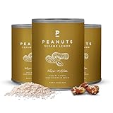 P-STASH Erdnuss Sesam Zitrone, Edle Erdnüsse 3x60g, fettfreie Trommelröstung, Nussmischung mit einzigartigen Gewürzkombinationen, Premium Nuts made in Berlin