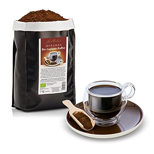 Sanct Bernhard Moramba Bio Lupinen-Kaffee, koffeinfrei und glutenfrei, 1 kg