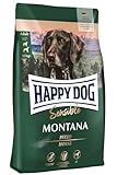 Happy Dog Sensible Montana - M - Trockenfutter, Hundefutter - Geschmacksrichtung Pferd - Glutenfrei, Getreidefrei, Monoprotein, Omega-3 und Omega-6-10kg