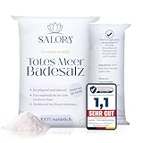 Totes Meer Badesalz 25 kg - Meersalz Badesalz aus Jordanien - Vollbad und Fußbald Salz mit Peeling Effekt als Badezusatz oder Saunasalz (Mix)