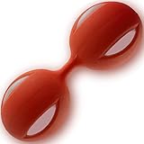 Beckenbodentrainer für Frau Silizium 10cm ⌀3.7cm Gewicht 61g Liebeskugeln für die Frau Liebeskugeln Beckenboden Training Anfänger Beckenbodentraining Kugeln Beckenboden Kugeln sextoy FOPS M01