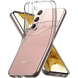 Oprimio Kristallklar Hülle für Samsung S21 [Silikon Hülle] [%100 Durchsichtig] [Deutsche Material] [Ultra Dünn] Klar Handyhülle für Samsung Galaxy S21