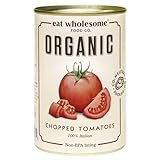 Eat Wholesome Tomaten, Bio Geschälte tomaten in stück, 400 g (12er-Pack) | Bio tomatenstücke, gehackte tomaten