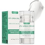 ARCHIDATE Urea Creme 42 Prozent Fußcreme - Fußcreme Trockene Füße - Feuchtigkeitsspendende und Anti-Riss-Fußcreme - Fusscreme Schrundensalbe Füße - Fußpflegecremes Lindert Trockenheit Rissbildung Füße