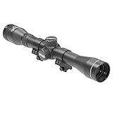 Walther Zielfernrohr RS 4 x 32, Ø 23 mm Objektiv, Fernrohr für Luftgewehre, unbeleuchtet, inkl. Ø 11 mm Montagering