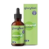 Chlorophyll Tropfen - 50ml flüssig aus reinem Alfalfa - 200mg Liquid Chlorophyll je Tagesdosis - Laborgeprüft, vegan und ohne Zusätze in Deutschland hergestellt