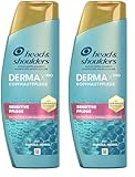 Head & Shoulders DermaXPro Sensitive Pflege Anti-Schuppen-Shampoo 250ml mit Manuka-Honig & Ceramiden. Für Feuchtigkeit (Packung mit 2)