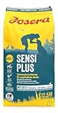 JOSERA SensiPlus (1 x 12,5 kg) | Adult | Premium Trockenfutter für ausgewachsene empfindliche Hunde | Ente & Reis | mit viel Biotin für gesunde Haut & Fell | weizenfrei | Hundefutter | 1er Pack