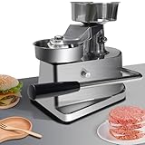Hamburgerpresse, Hamburger-/Fleischpresse-Patty, kommerzieller Hamburger-Patty-Maker, Burgerpresse aus Edelstahl, Hochleistungs-Hamburger-Formprozessor (100 mm)