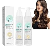 2PC Haar Tonikum Spray 100ml mit Rosmarinöl - Rosmarin Öl Spray natürlich Haarwachstum beschleunigen - Haarwuchsmittel Frauen & Männer - Haarserum bei Haarausfall