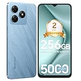 Blackview Wave8 4GB RAM + 256GB ROM Smartphone mit 6,57' Display, 90Hz Bildwiederholrate, Dreifach-Kamera, 4400mAh Akku, DokeoOS 4.0